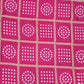 Royal Ivory & Rani Pink Designer Saree