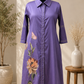 Lavender Bloom A-Line Tunic