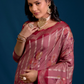 Crimson Floral Design Wedding Saree Online 3 | Sootkari