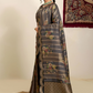 Floral Strips Festive Saree Online 3 | Sootkari