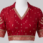 Heritage Red Georgette Saree
