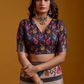 Floral Multicolored Festive Saree Online 4 | Sootkari