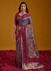 Lavender Festive Saree Online 1 | Sootkari 