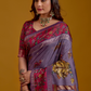 Lavender Festive Saree Online 3 | Sootkari