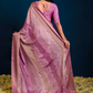 Lilac Festive Saree Online 2 | Sootkari