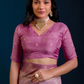 Lilac Festive Saree Online 4 | Sootkari