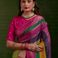 Magenta Festive Saree Online