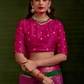 Magenta Festive Saree Online