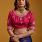 Midnight Blue Gold Party Wear Saree Online 5 | Sootkari