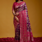 Mulberry Floral Festive Saree Online 1 | Sootkari