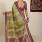 Pastel Floral Festive Saree Online 2 | Sootkari