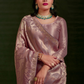 Pink Blush Party Wear Saree Online 4 | Sootkari