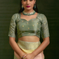 Pastel Zari Festive Saree Online