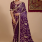 Royal Purple Wedding Saree Online 1 | Sootkari