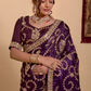 Royal Purple Wedding Saree Online 2 | Sootkari