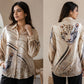 Wild Elegance Satin Shirt