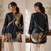 Midnight Leopard Print Shirt