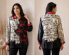 Artistic Calligraphy Contrast Shirt