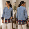 Indigo Heritage Stripe Shirt