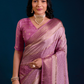 Dreamy Lilac Elegance Saree