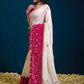 Majestic Magenta Bloom Saree