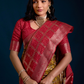 Gold Lustre Weave Saree