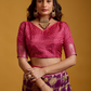 Mulberry Bloom Festive Saree