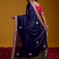 Midnight Blue Grace Saree