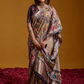 Ivory Multicolor Story Saree