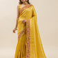 The Marigold Heritage Silk Saree