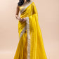 Shimmering   Lemon   Saree