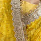 Shimmering   Lemon   Saree
