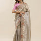 Champagne Gold Tissue Silk Saree