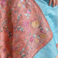 Floral Matka Tusser Silk Saree