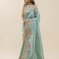 Pure ZIRAF Silk Bird Motif Saree