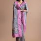 Floral Matka Tusser Saree