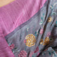 Floral Matka Tusser Saree