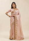 Zig-Zag Sequined Saree