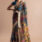Pure Tusser Kalamkari Saree