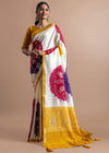 Rasmandal bandhani saree