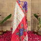 Gulbadan Patola Print Dola Silk Saree
