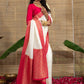 Chandni Zari Polkadots Dola Silk Saree