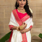 Chandni Zari Polkadots Dola Silk Saree