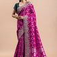 Festive Bandhej Saree with Heavy Blouse