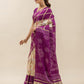 Royal Orchid Bloom Saree