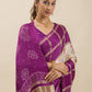 Royal Orchid Bloom Saree
