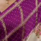 Royal Orchid Bloom Saree
