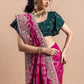 Festive Bandhej Saree with Heavy Blouse