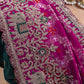Festive Bandhej Saree with Heavy Blouse