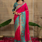 Gajari Neelambari Dola Silk Rangkat Saree